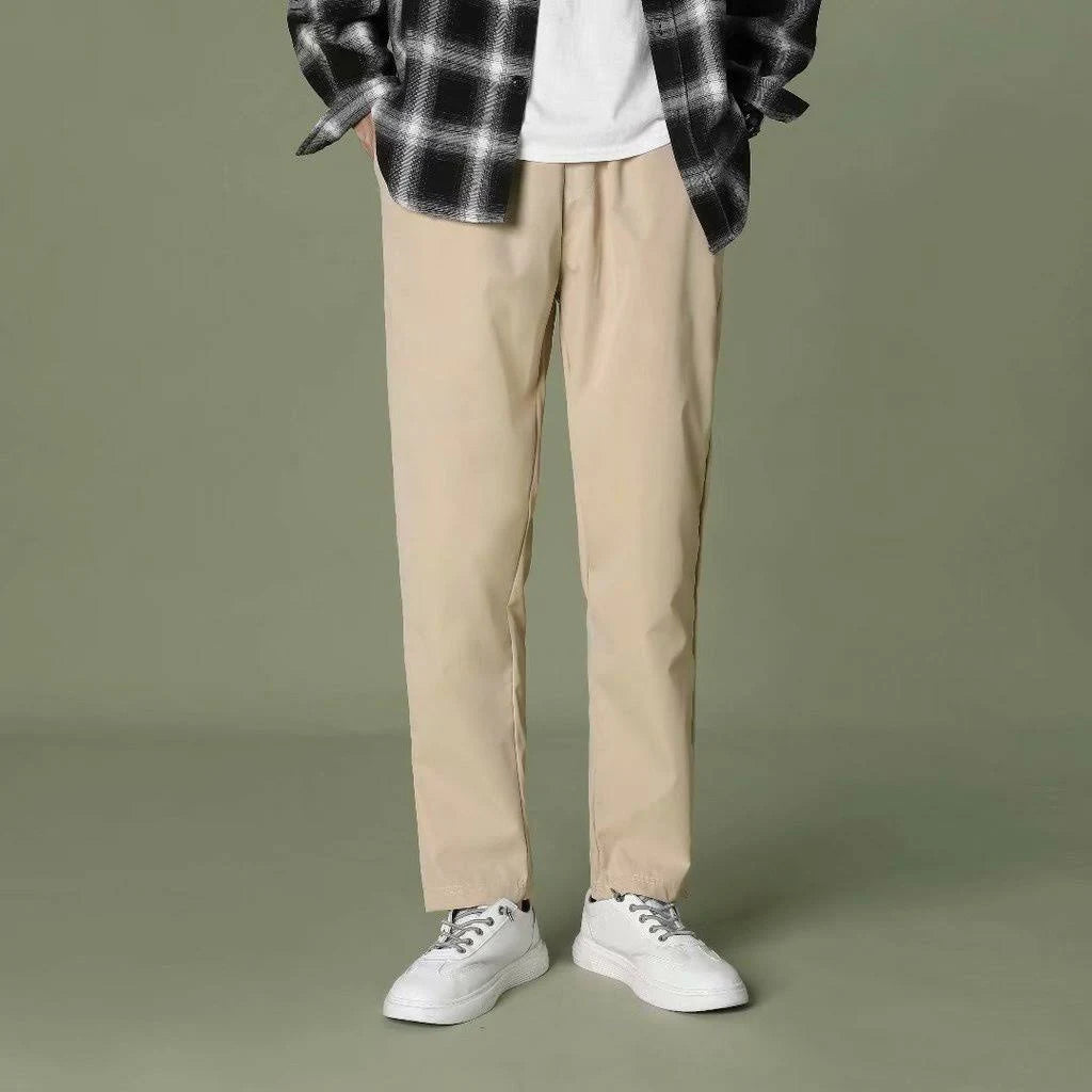 Casual Straight Pants Men
