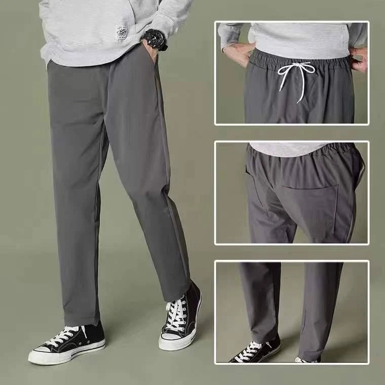 Casual Straight Pants Men